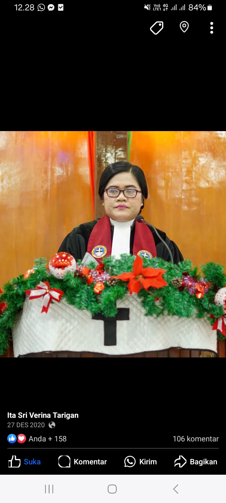 Pdt Ita Sri Verina br Tarigan,MTh